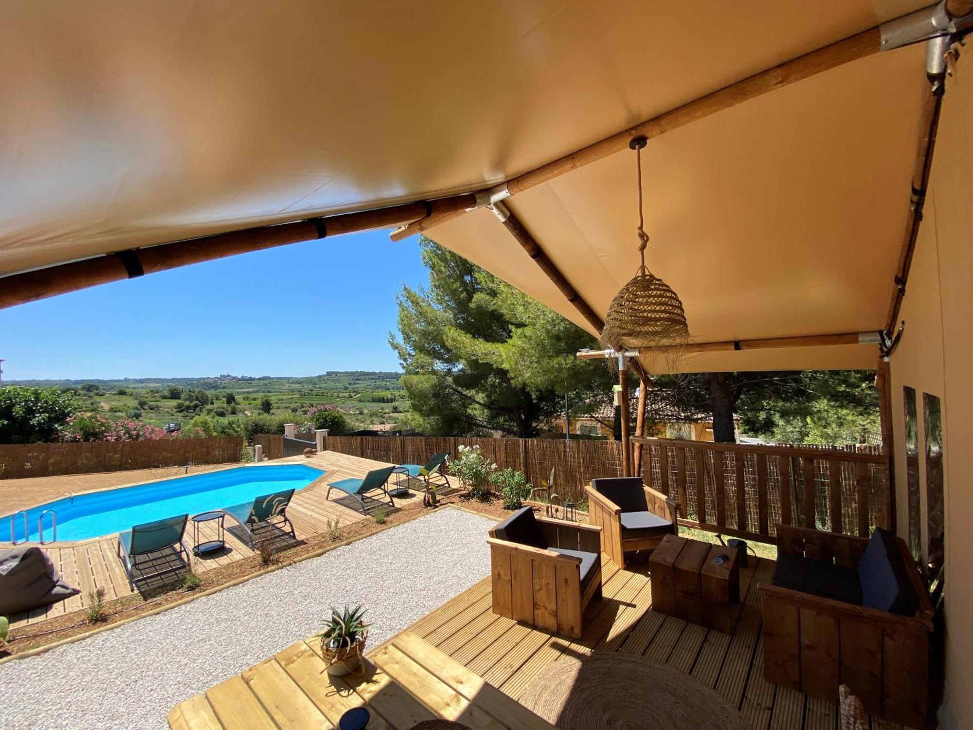 Domaine Du Chene Hotel Campagnan Luaran gambar